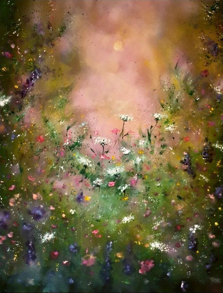 ArteDiAlina.com painting: sound of sunshine